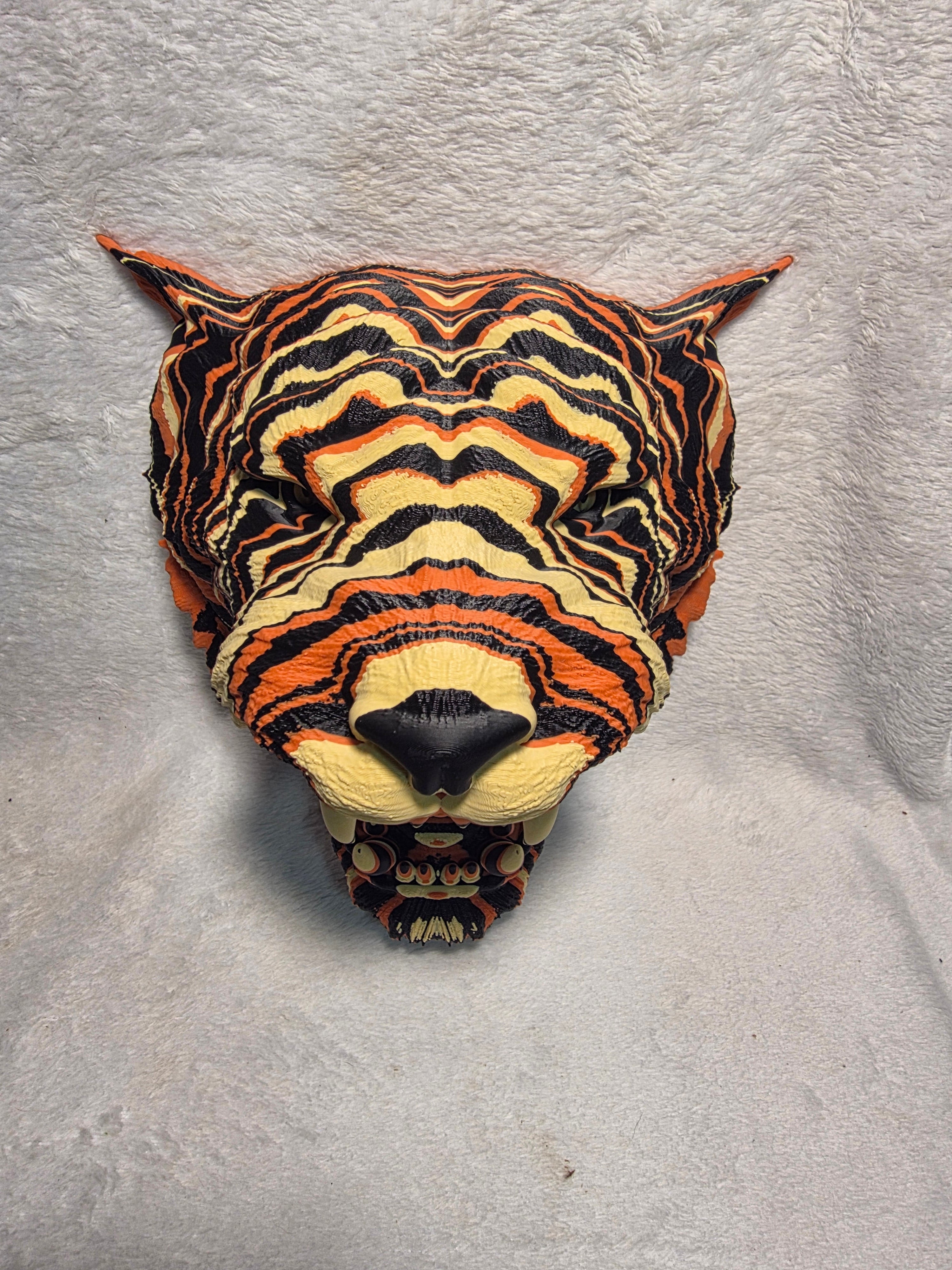 Tiger Head Wall Mount